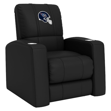 Dreamseat Home Theater Recliner with  Tennessee Titans Helmet Logo XZ418301RHTCDBLK-PSNFL21052